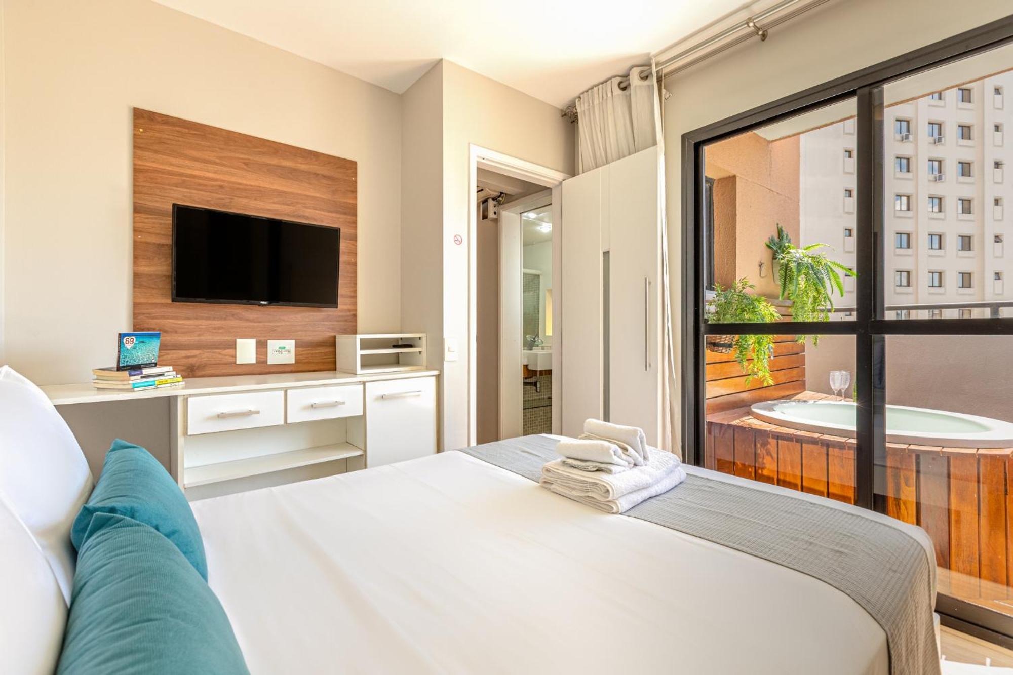 Easy Star - Apartamento Na Vila Olimpia Com Ofuro E Vista Incrivel - Te01H ساو باولو المظهر الخارجي الصورة