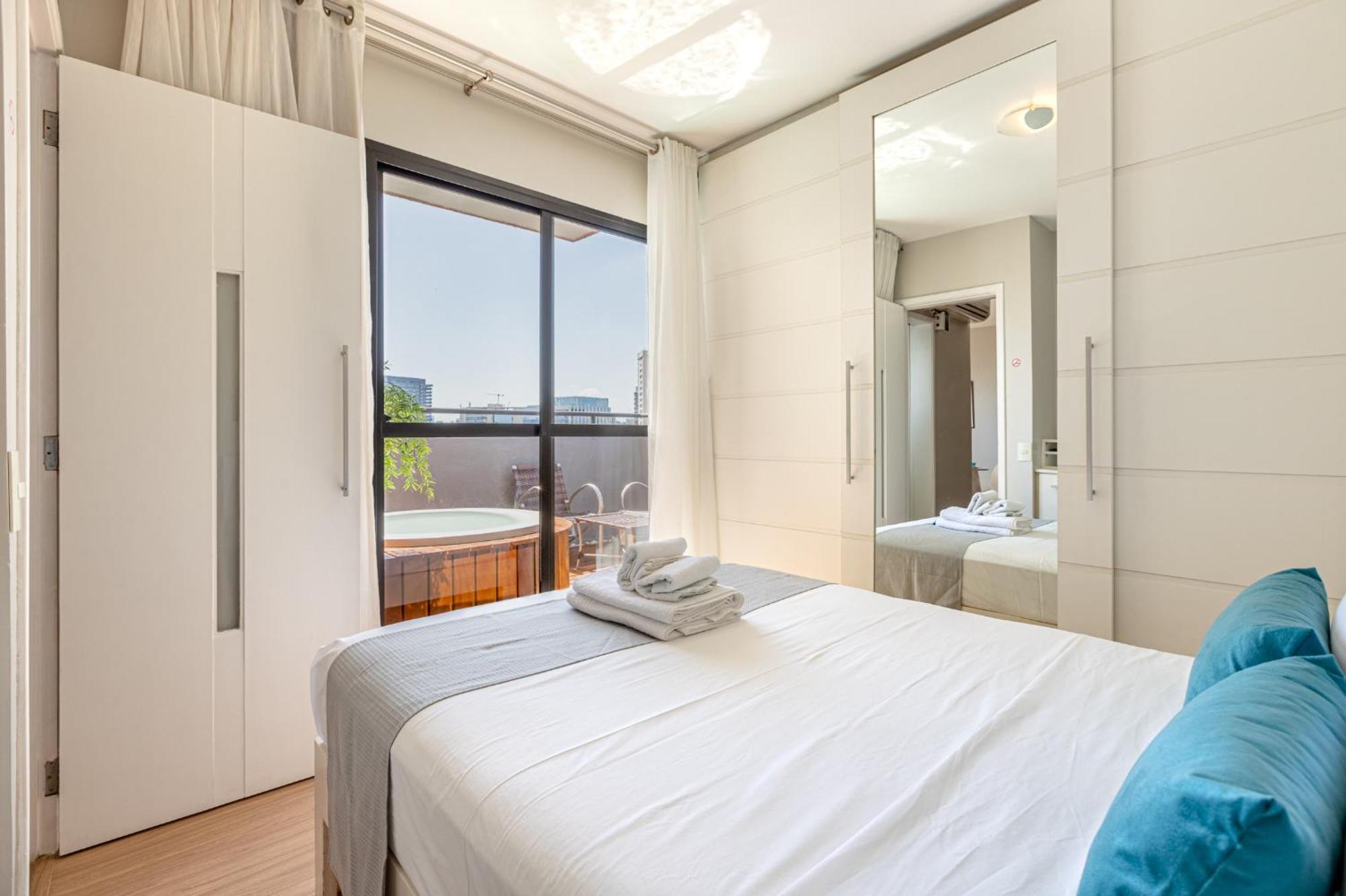 Easy Star - Apartamento Na Vila Olimpia Com Ofuro E Vista Incrivel - Te01H ساو باولو المظهر الخارجي الصورة
