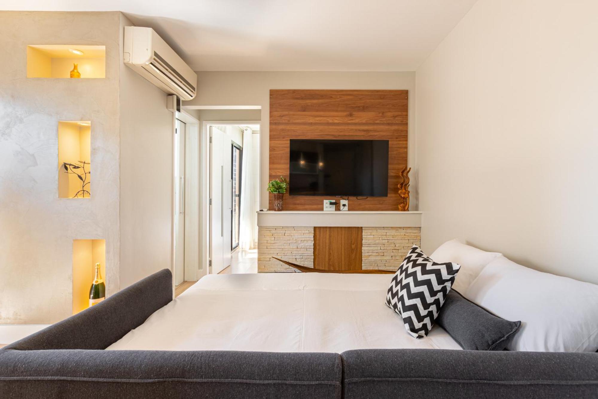 Easy Star - Apartamento Na Vila Olimpia Com Ofuro E Vista Incrivel - Te01H ساو باولو المظهر الخارجي الصورة